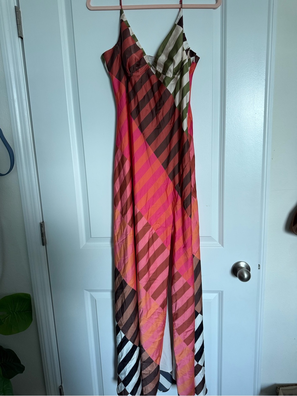 Hutch Striped Slip Maxi Dress